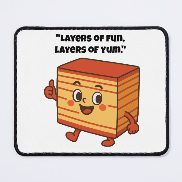 Item preview, Layers of Yum – Sweetness in Every Slice designed and sold by Latitude 1°N.