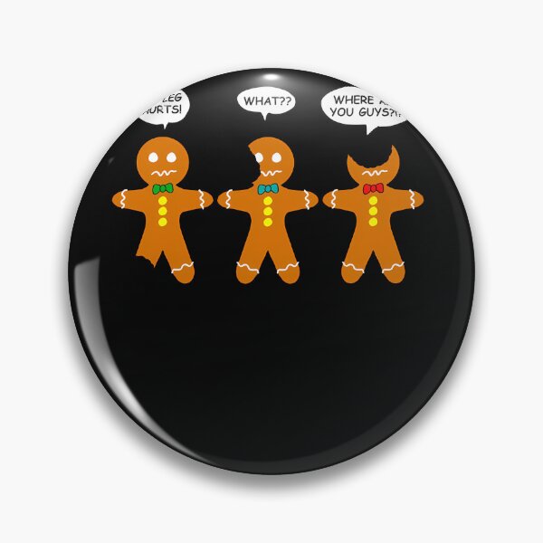Item preview, Christmas Gingerbread Men Humor designed and sold by looftsggow.