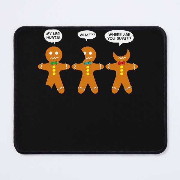 Item preview, Christmas Gingerbread Men Humor designed and sold by looftsggow.