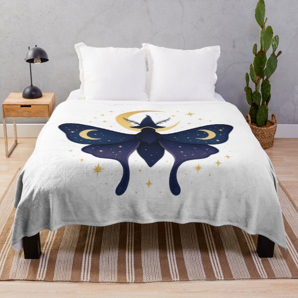 Item preview, Mystical Moth Witch – Celestial Moon and Stars Aesthetic designed and sold by Vibrantdream.