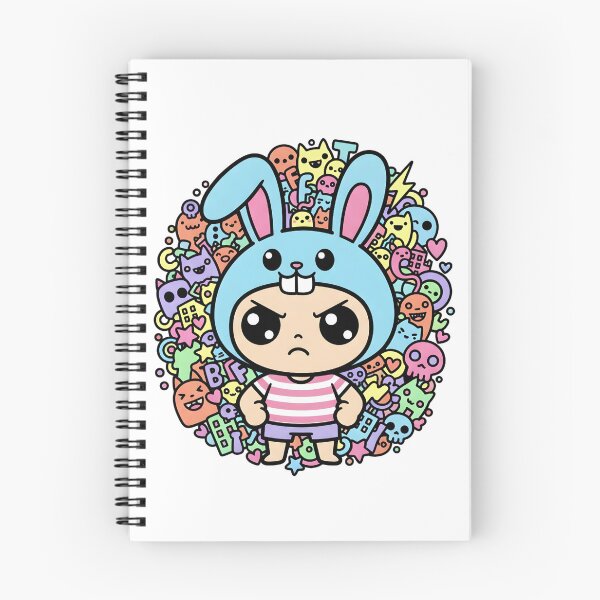 Item preview, Grumpy Bunny Hero designed and sold by AS Vectorhaus.