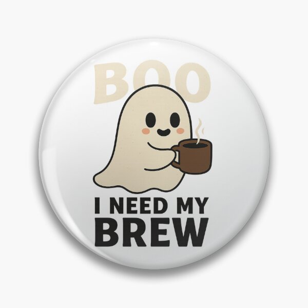 Item preview, Boo I Need My Brew designed and sold by PlainJoyCo.