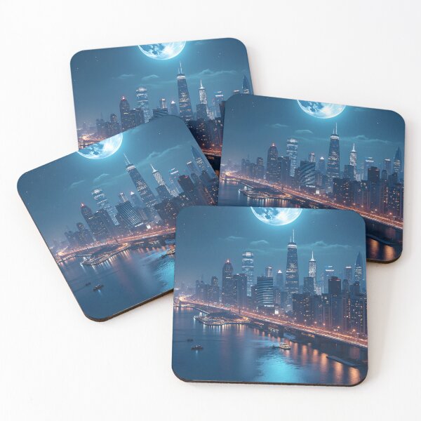 Item preview, Midnight City Lights  designed and sold by JiffyGirls.