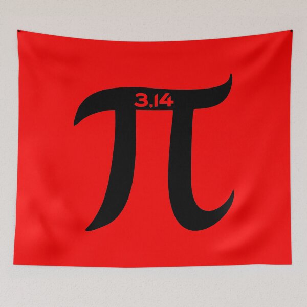 Item preview, PI NUMBER = 3.14 (#FF0000) designed and sold by Marlon Oseguera.