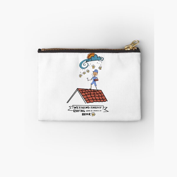 Item preview, Weekend Forecast Roofing With Beer Funny Roofer Job Gift designed and sold by Popstudio85.