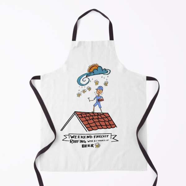Item preview, Weekend Forecast Roofing With Beer Funny Roofer Job Gift designed and sold by Popstudio85.