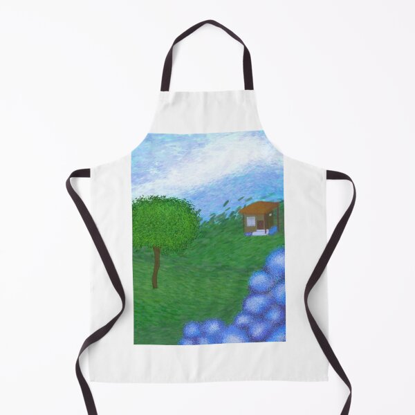 Item preview, Hydrangeas in the country designed and sold by keyootboi.