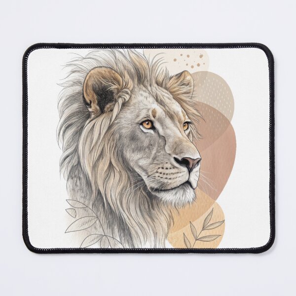Item preview, Artistic Lion Portrait designed and sold by Ommash.