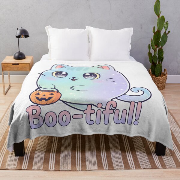 Item preview, Boo-tiful Ghost Kitten! designed and sold by LeoLabs.