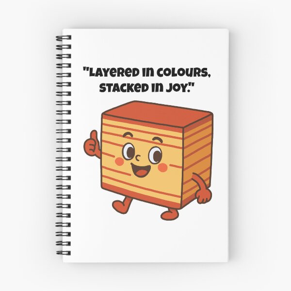 Item preview, Happy Layered Kuih Lapis Character designed and sold by Latitude 1°N.