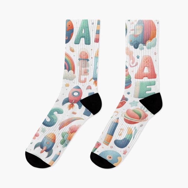 Item preview, Whimsical Alphabet Wonderland 04 designed and sold by I-HERE.