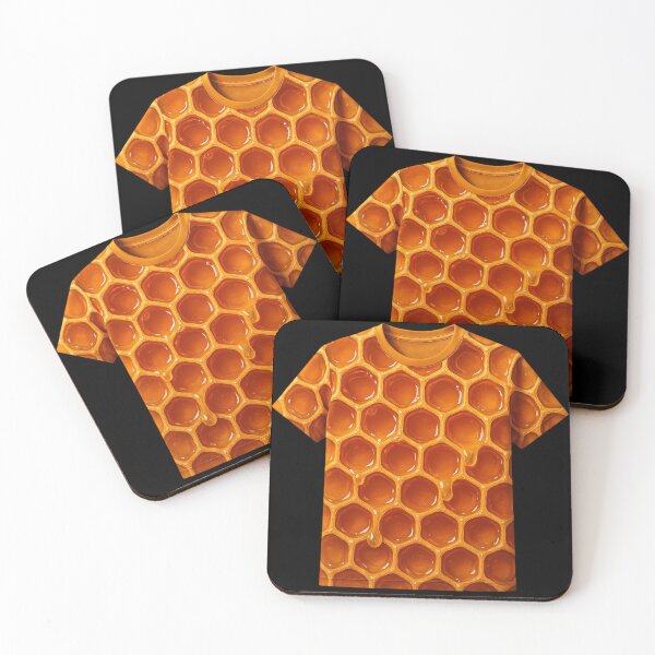 Aperçu de l'œuvre Impression 3D Golden Honeycomb créée et vendue par REDCLASH2002.