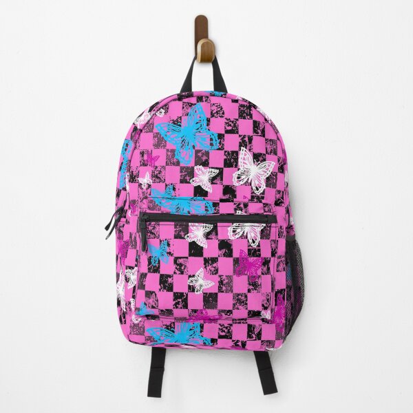 Item preview, Butterfly Checkerboard (Dark Version) designed and sold by JanGrackle.