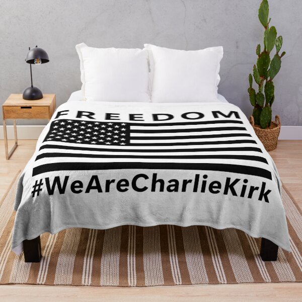 Item preview, Freedom Flag America Patriotic Charlie Kirk USA Proud designed and sold by WaveRiderthrds.