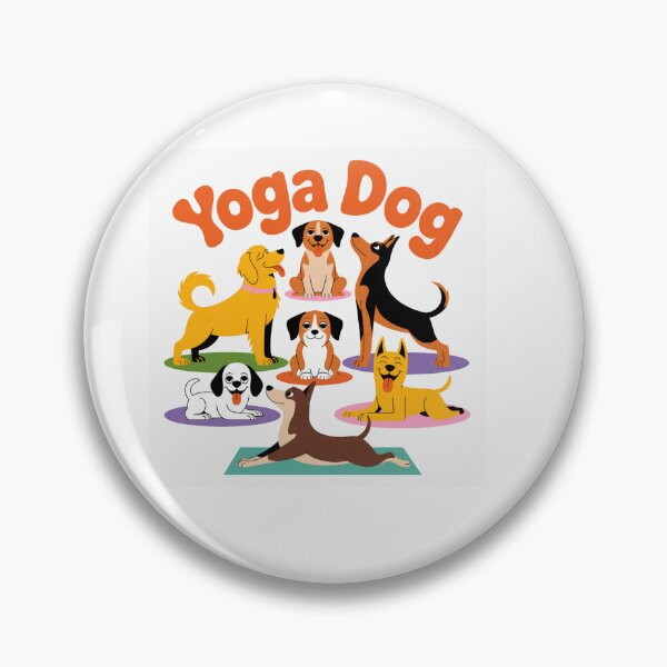 Item preview, Yoga Dog – Cute Dogs in Yoga Poses Design designed and sold by GRAPHIX444.
