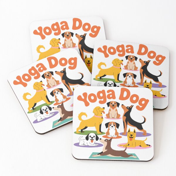 Item preview, Yoga Dog – Cute Dogs in Yoga Poses Design designed and sold by GRAPHIX444.