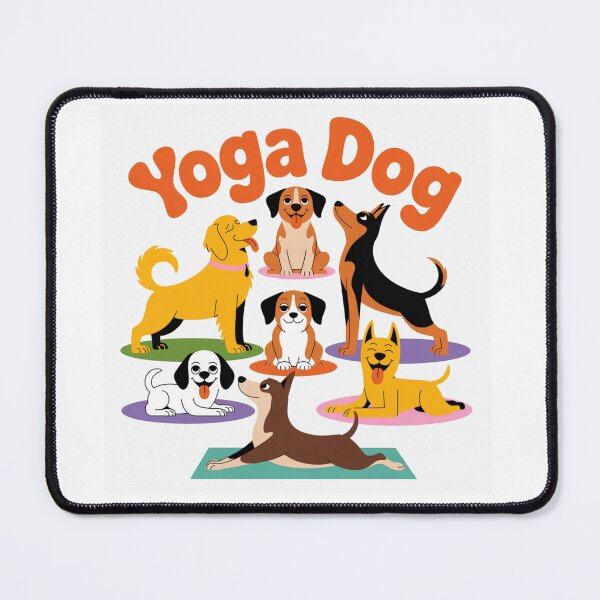 Item preview, Yoga Dog – Cute Dogs in Yoga Poses Design designed and sold by GRAPHIX444.