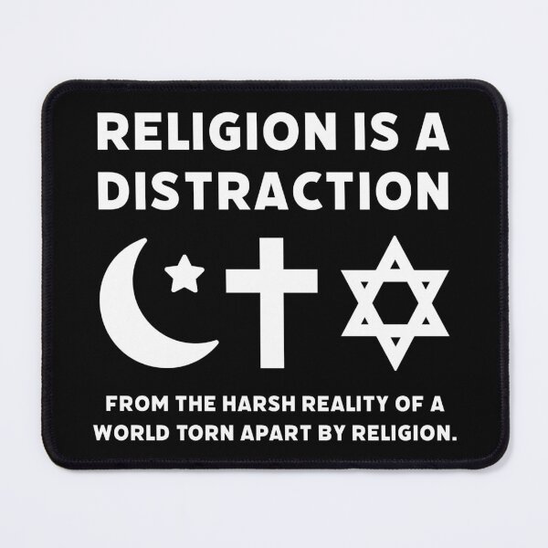 Item preview, Religion is a distraction  designed and sold by Rachel the Artist .