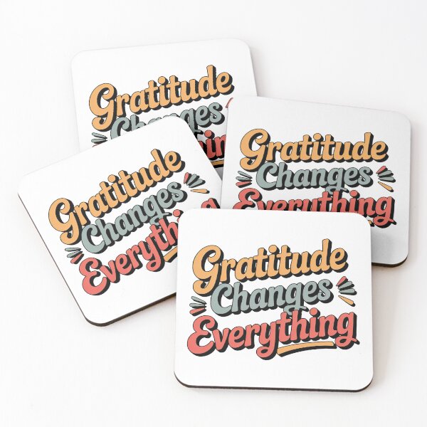 Item preview, Gratitiudae Changes Everything designed and sold by graphic-genie.