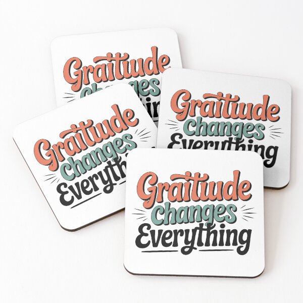 Item preview, Gratitiudae Changes Everything designed and sold by graphic-genie.