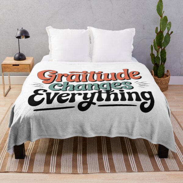 Item preview, Gratitiudae Changes Everything designed and sold by graphic-genie.