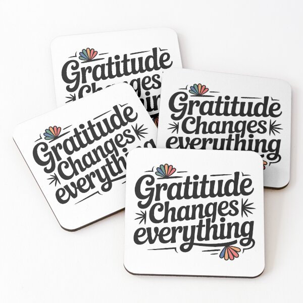 Item preview, Gratitiudae Changes Everything designed and sold by graphic-genie.