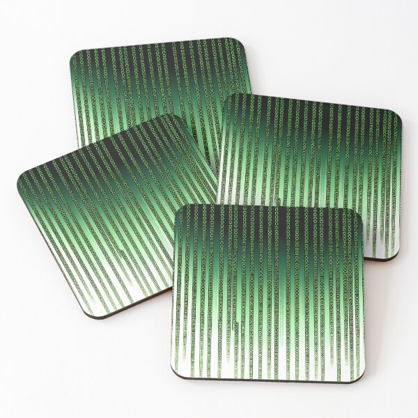 Item preview, Green Matrix. Symbols Pixels Digital, Repeated Patterns Textures  designed and sold by Digital-Davinci.