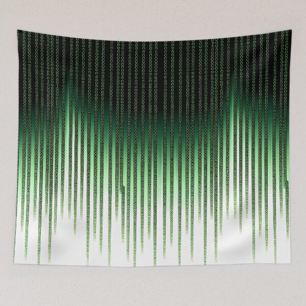 Item preview, Green Matrix. Symbols Pixels Digital, Repeated Patterns Textures  designed and sold by Digital-Davinci.