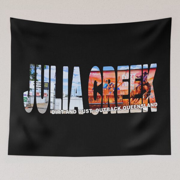Item preview, JULIA CREEK Dirt and Dust Outback Queensland - Festival Mural designed and sold by Adam Gormley.
