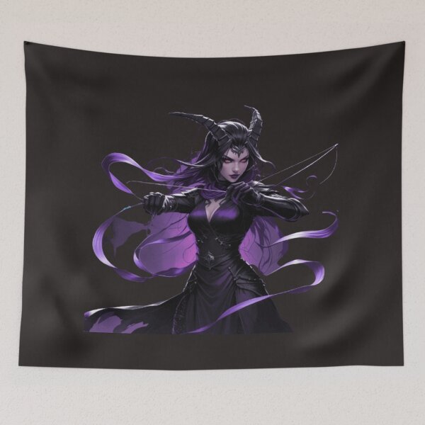 Item preview, Hornet Warrior Pose Illustration | Hollow Knight Silksong Inspired Dark Fantasy T-Shirt designed and sold by Ctrlr.