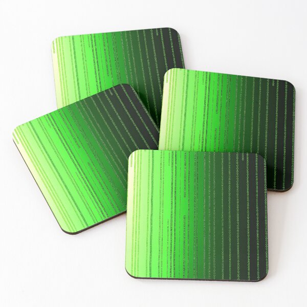 Item preview, Green Matrix. Symbols Pixels Digital, Repeated Patterns Textures  designed and sold by Digital-Davinci.