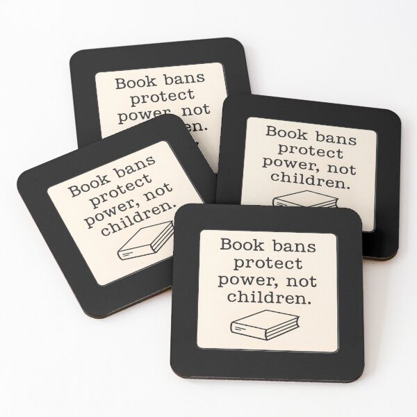 Item preview, Anti Censorship Book Ban Statement Minimalist Art Prints designed and sold by PinUpPizzazz.