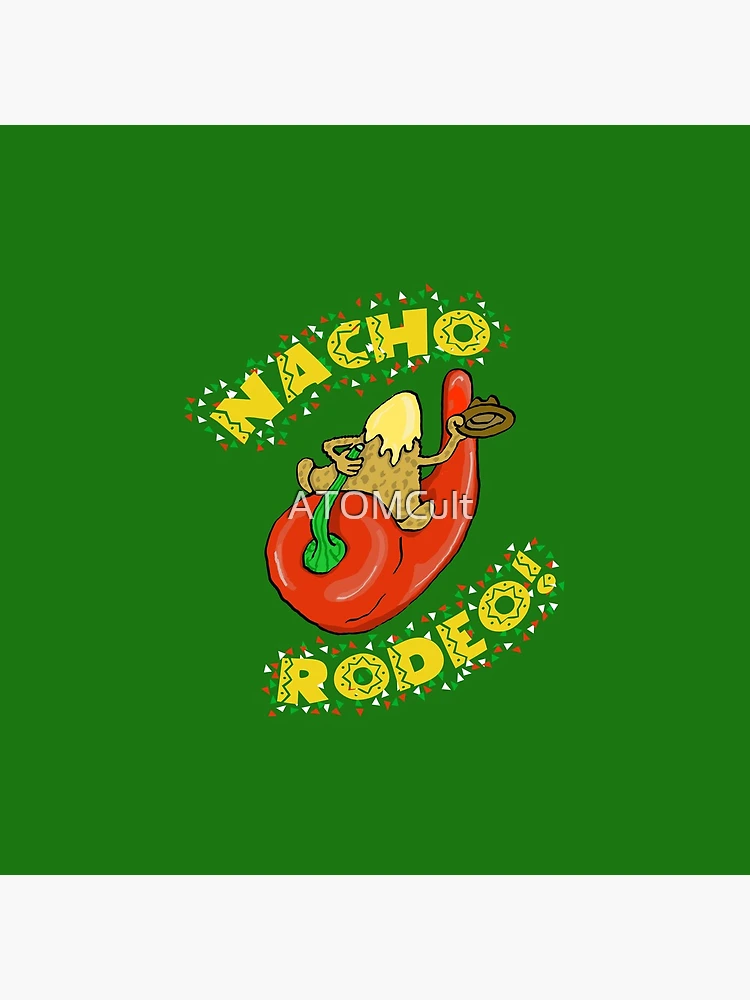 Thumbnail 4 of 4, Clock, Nacho Rodeo! designed and sold by ATOMCult.