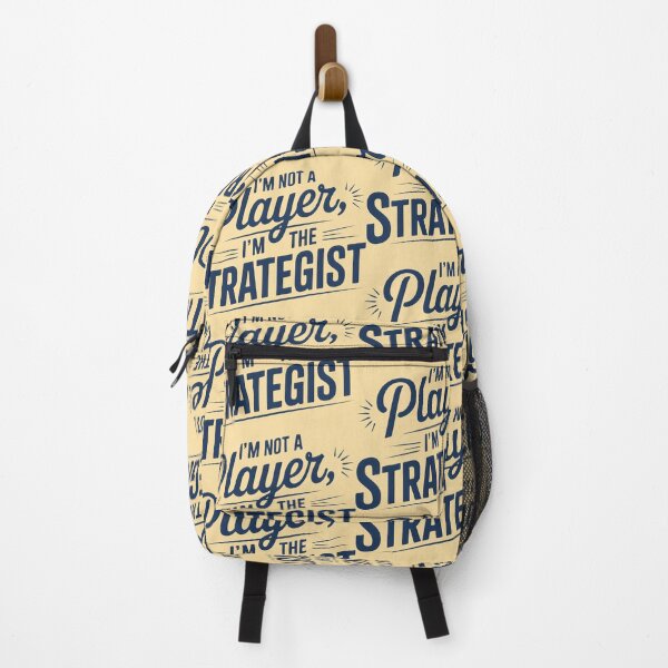 Item preview, Bold Blue Statement: I’m Not a Player, I’m the Strategist designed and sold by SplashTastic.