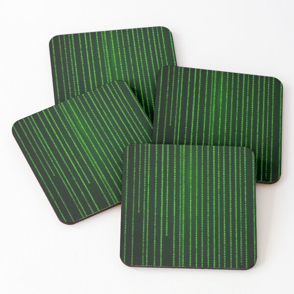Item preview, Green Matrix. Symbols Pixels Digital, Repeated Patterns Textures  designed and sold by Digital-Davinci.