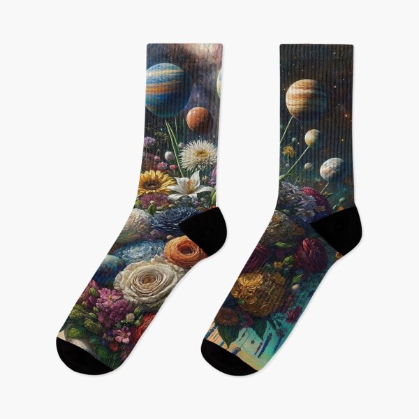 Item preview, Cosmic Bunch of Flowers designed and sold by M-Y-A-R-T-.