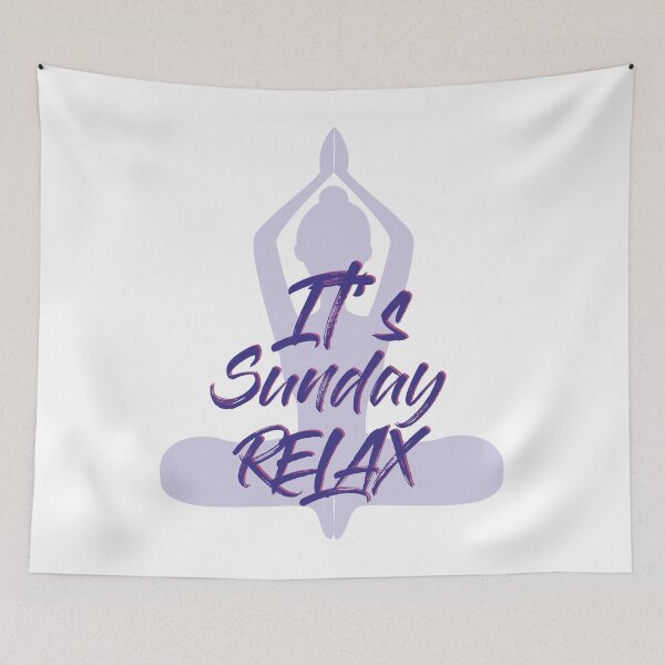 Item preview, It's Sunday! Relax! designed and sold by oleo79.
