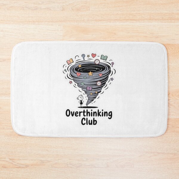 Item preview, Overthinking Club — Thought Tornado Design designed and sold by Timeless Design.