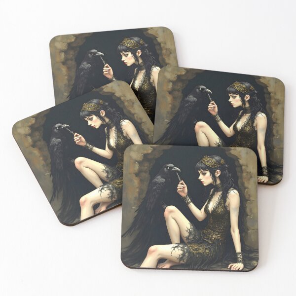 Item preview, Annabelle & The Raven designed and sold by Babylonia @ CəRyn Lab AI .