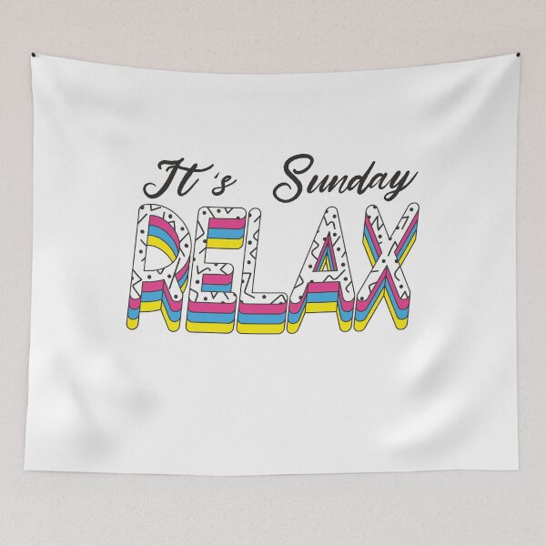 Item preview, It's Sunday! Relax! designed and sold by oleo79.
