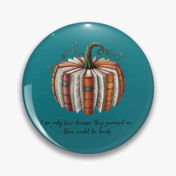 Item preview, Pumpkin Made of Books – “I’m Only Here for the Books” Fall Introvert Design designed and sold by CloverBend.