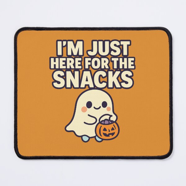 Item preview, I’m Just Here for the Snacks – Funny Halloween Saying Design designed and sold by Meiersbeste.