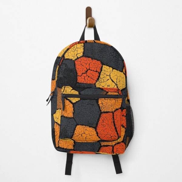 Item preview, Fiery cracked lava pattern in an abstract mosaic. designed and sold by Piotrek0001.