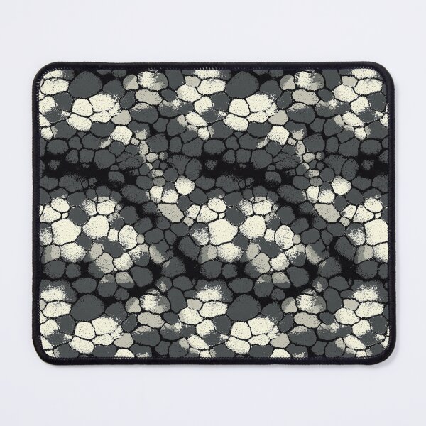 Item preview, Grungy monochrome cobblestone pattern with a rough texture. designed and sold by Piotrek0001.