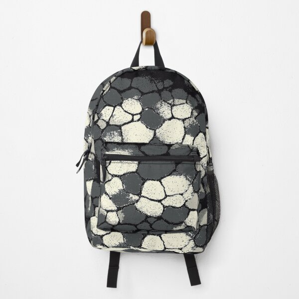 Item preview, Grungy monochrome cobblestone pattern with a rough texture. designed and sold by Piotrek0001.