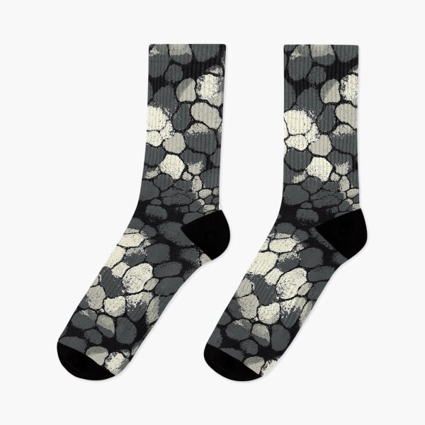 Item preview, Grungy monochrome cobblestone pattern with a rough texture. designed and sold by Piotrek0001.