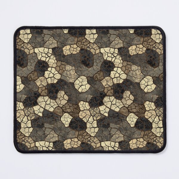 Item preview, Abstract cracked earth pattern in neutral earthy colors. designed and sold by Piotrek0001.