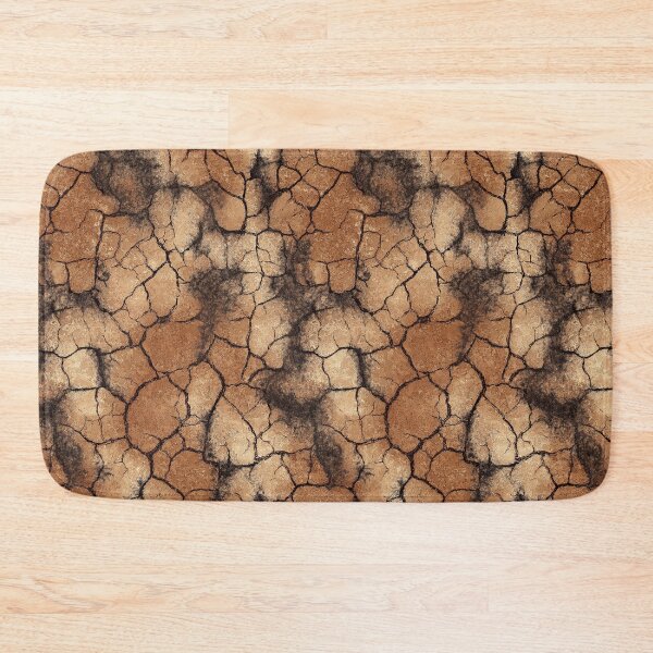 Item preview, Realistic texture of dry cracked earth in brown. designed and sold by Piotrek0001.