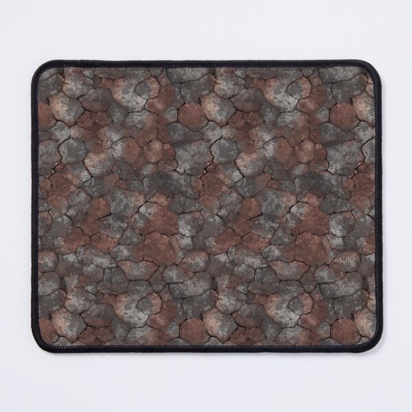 Item preview, Raw texture of rusted cracked stones in dark. designed and sold by Piotrek0001.