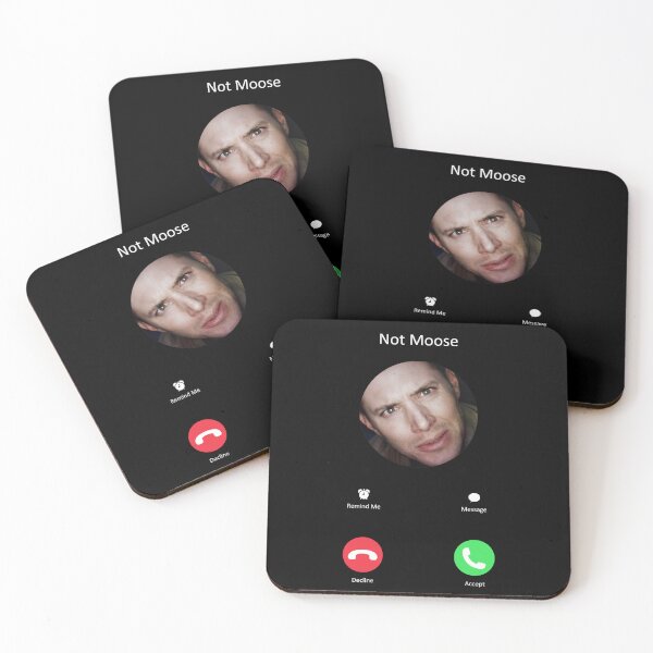 Item preview, Supernatural - Crowley's Phone - Not Moose designed and sold by From The Dave Cave - Print on Demand.